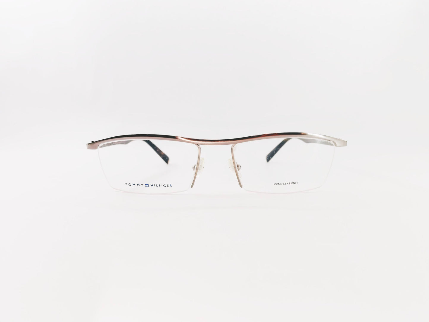 Tommy Hilfiger Eyeglasses Tommy Hilfiger Half Frame Rectangle Shape For Men 131230