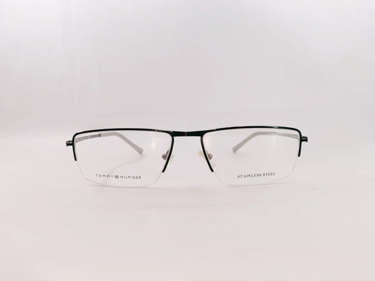 Tommy Hilfiger Eyeglasses Tommy Hilfiger Half Rim Frame for Men & Women 143537