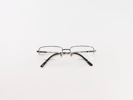 Tommy Hilfiger Eyeglasses Tommy Hilfiger Half Rim Frame for Men & Women 213145