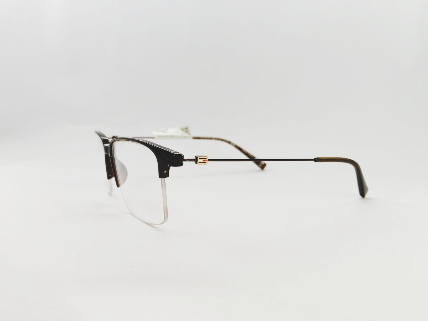 Tommy Hilfiger Eyeglasses Tommy Hilfiger Half Rim Rectangle Specs For Men & Women 137884