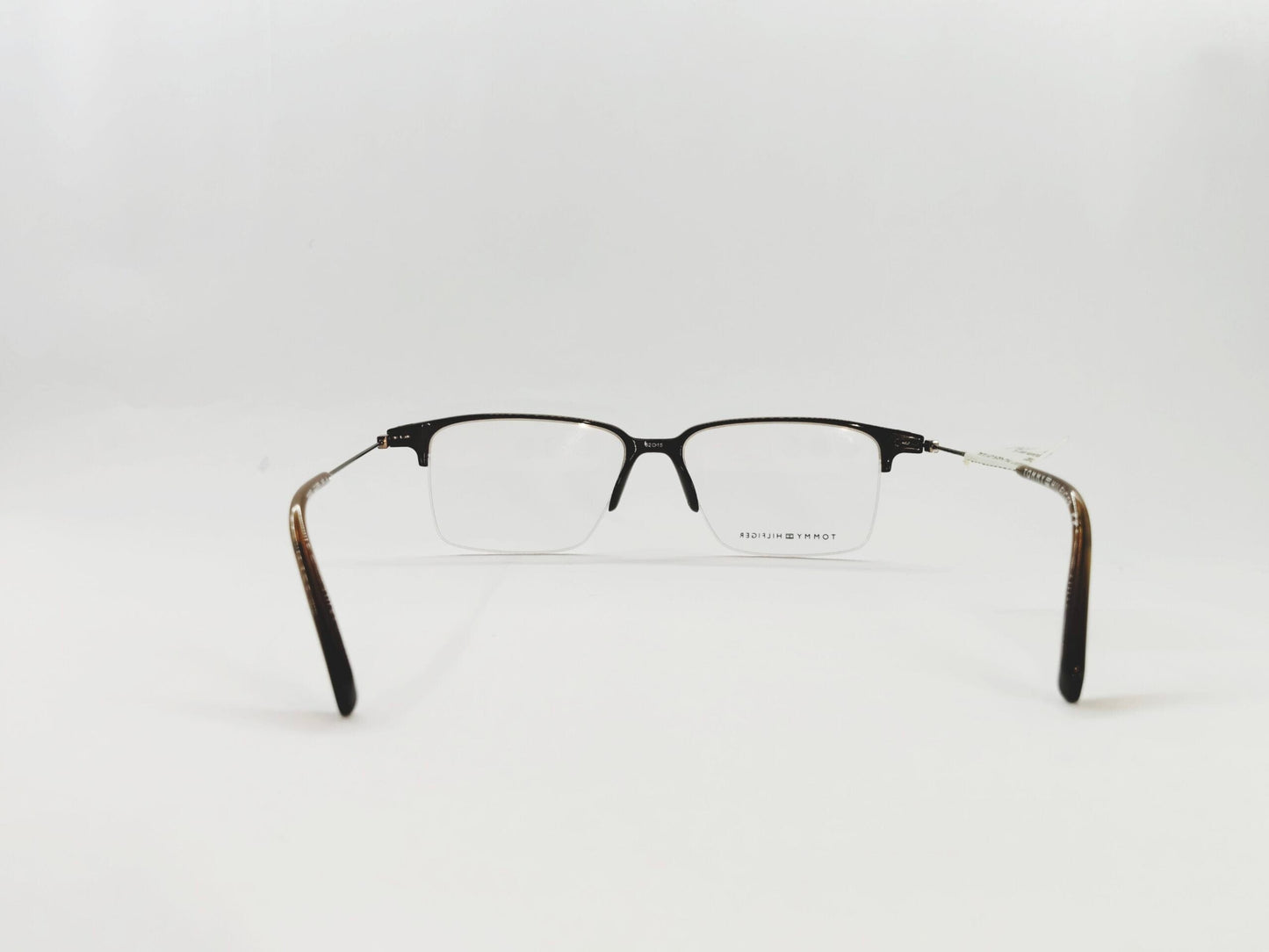 Tommy Hilfiger Eyeglasses Tommy Hilfiger Half Rim Rectangle Specs For Men & Women 137884