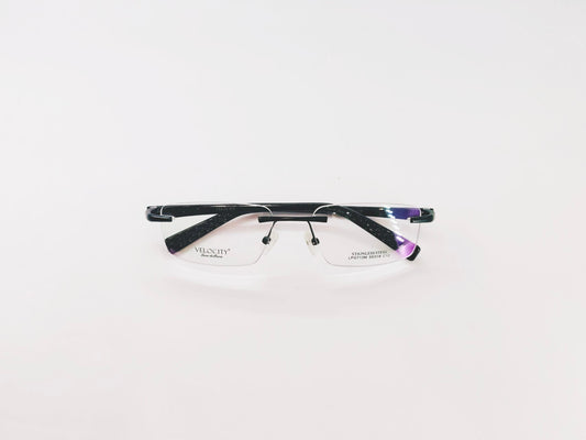 Velocity Eyeglasses Velocity Rimless Rectangle Shape For Men & Women 713C12