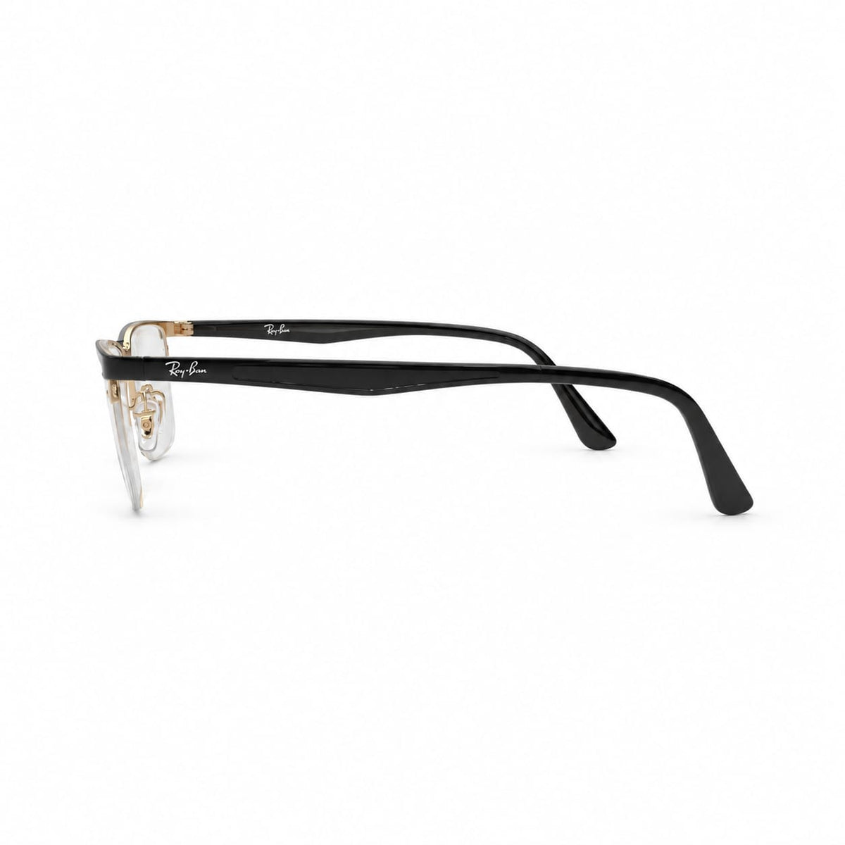 Ray-Ban  RB6443I Black Half Rim Frame Rectangle For Men 203636