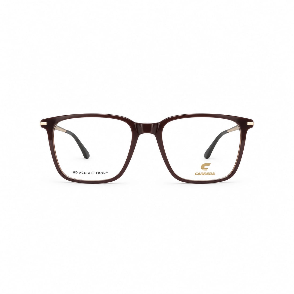 Carrera CA 357 Brown Full Rim Frame With CLIP-ON Sunglasses for Men 218285