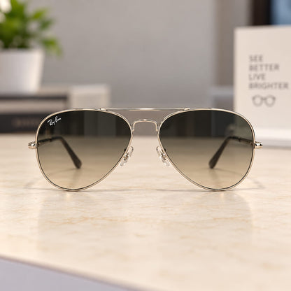 Ray-Ban Sunglasses  RB3025I Silver Aviator For Men 784316