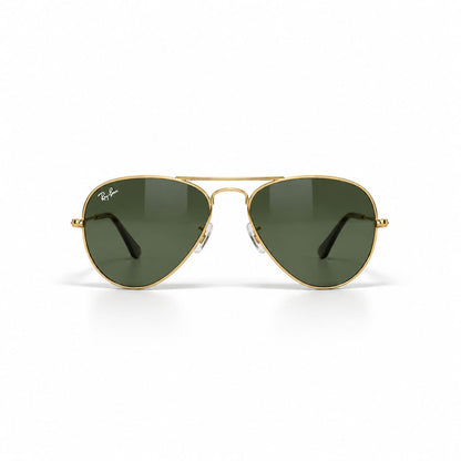 Ray-Ban Sunglasses  RB3025I Gold Aviator For Men 373826