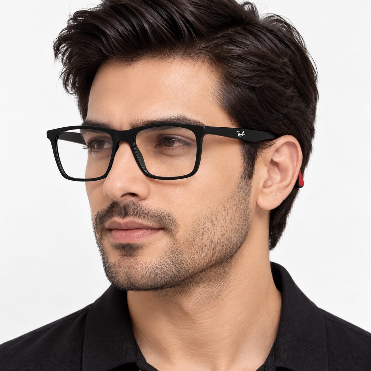 Ray-Ban RB5389I Matt. Black Full Frame Rectangle For Men 225101