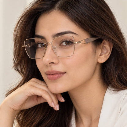 Full Rim Metal Eyewear For Women 291996