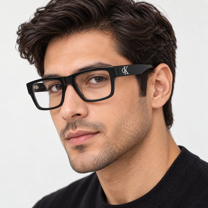 Calvin Klein- Full Frame Rectangle Specs For Men 216553
