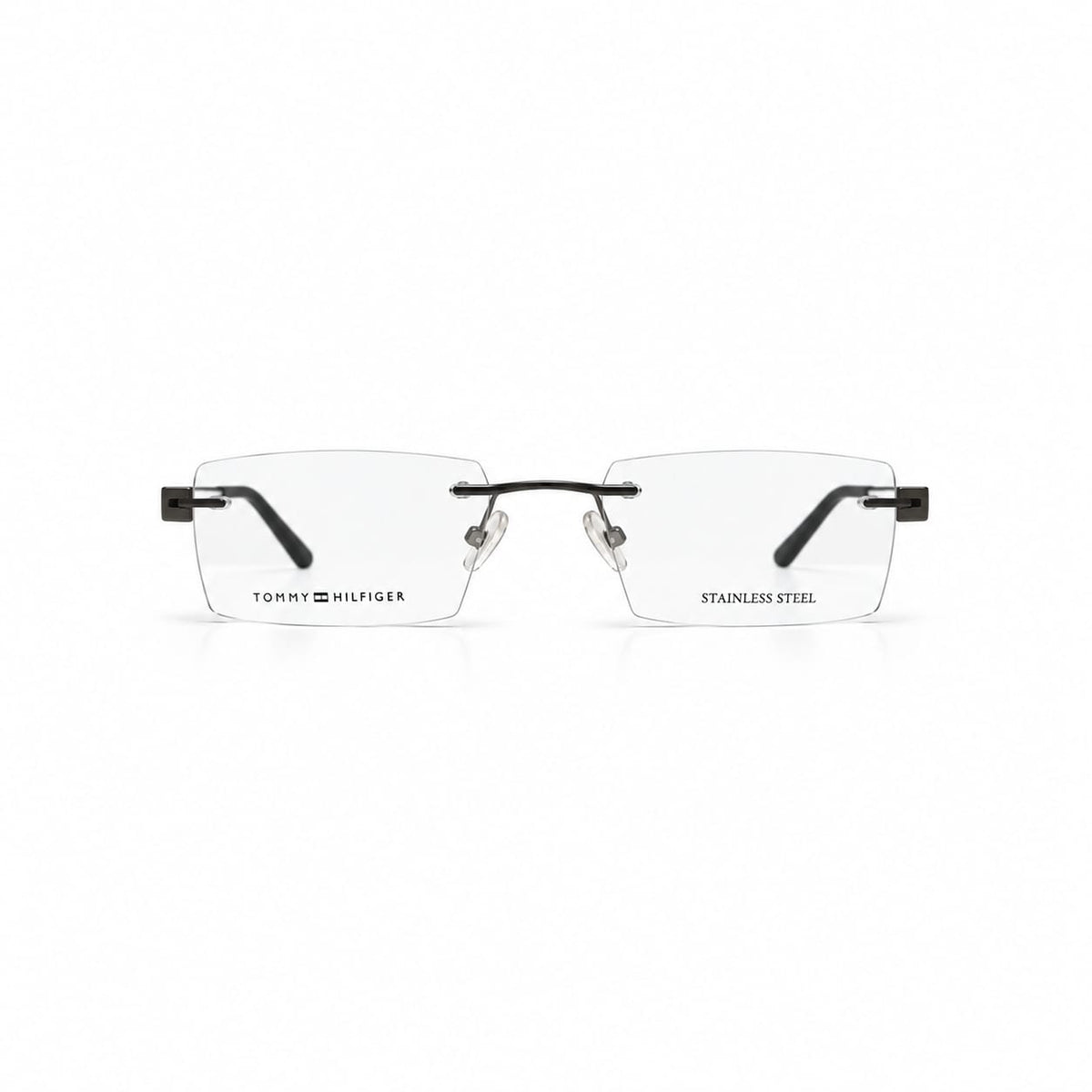Tommy Hilfiger Rimless Rectangle Specs For Men & Women 166315