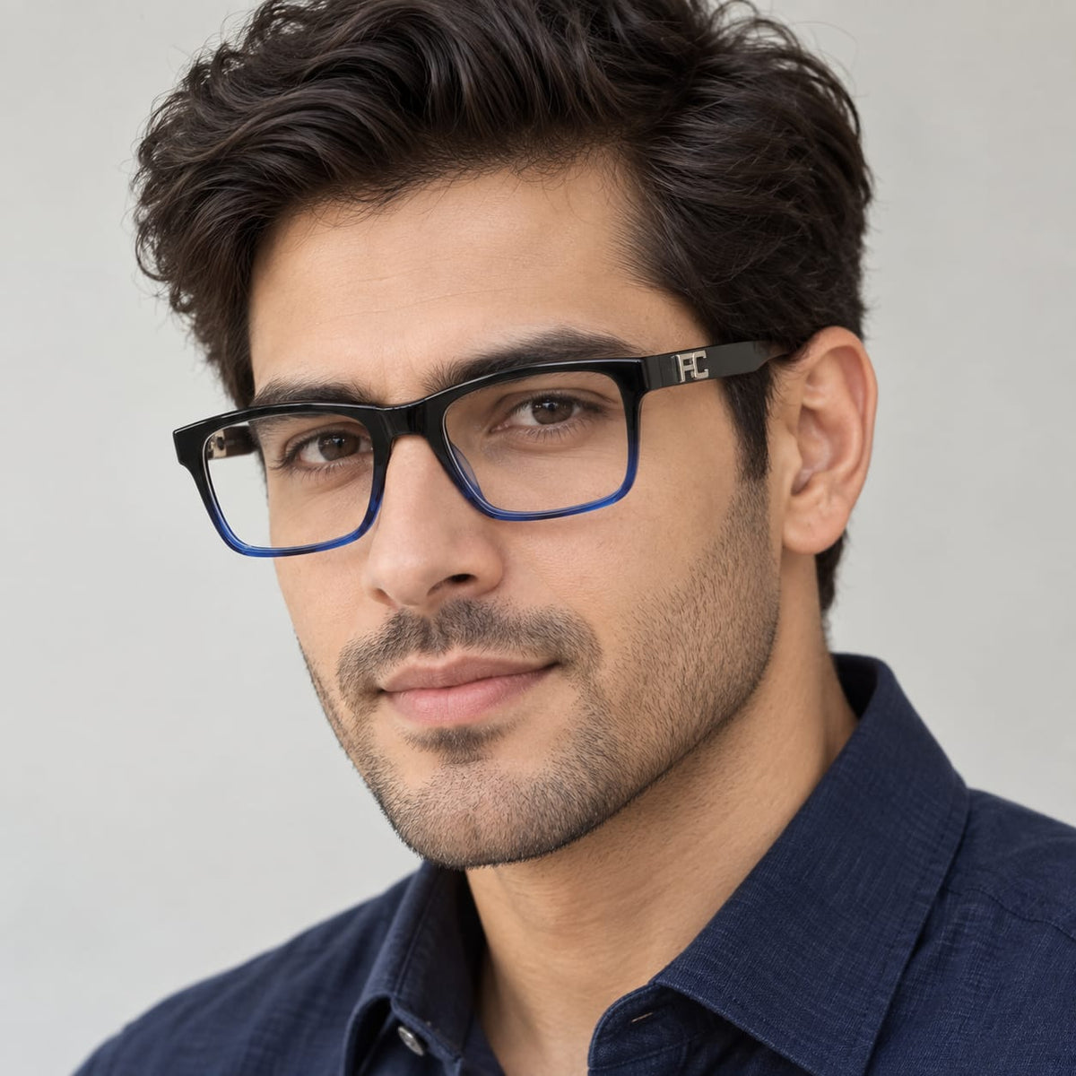 French Connection Full Frame Rectangle Specs For Men 180840