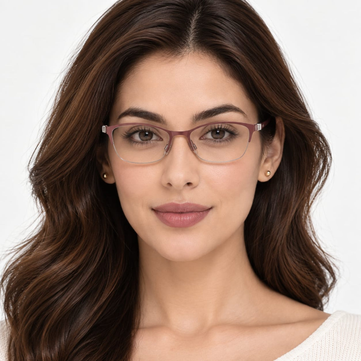 Bebe Half Frame Cat-Eye For Women 676070