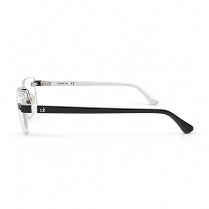 Calvin Klein- Rimless Rectangle Specs For Men 298155 - Eyedentity Opticians