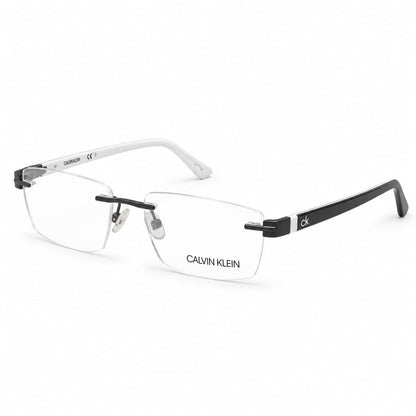 Calvin Klein- Rimless Rectangle Specs For Men 298155 - Eyedentity Opticians