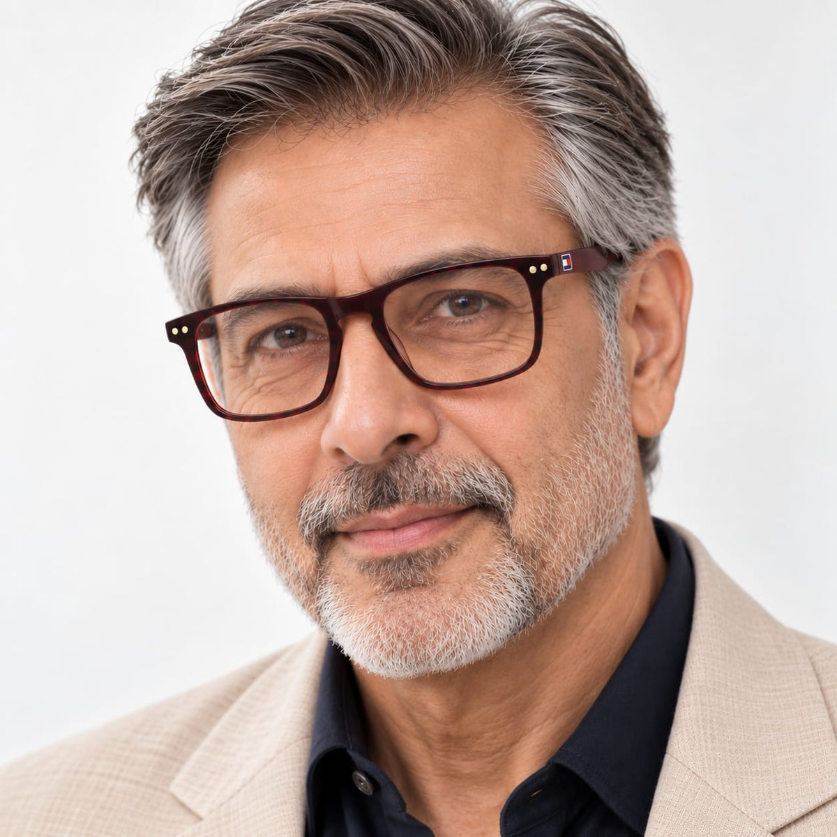 Tommy Hilfiger Full Frame Square Specs For Men 692957 - Eyedentity Opticians