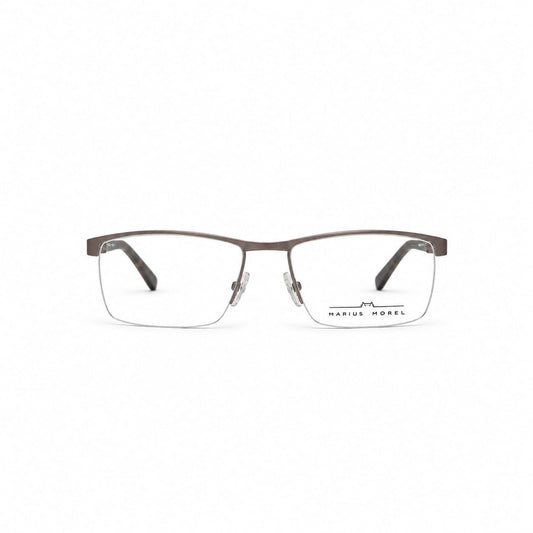 Half Rim Rectangle Specs For Men 370326 - Eyedentity Opticians