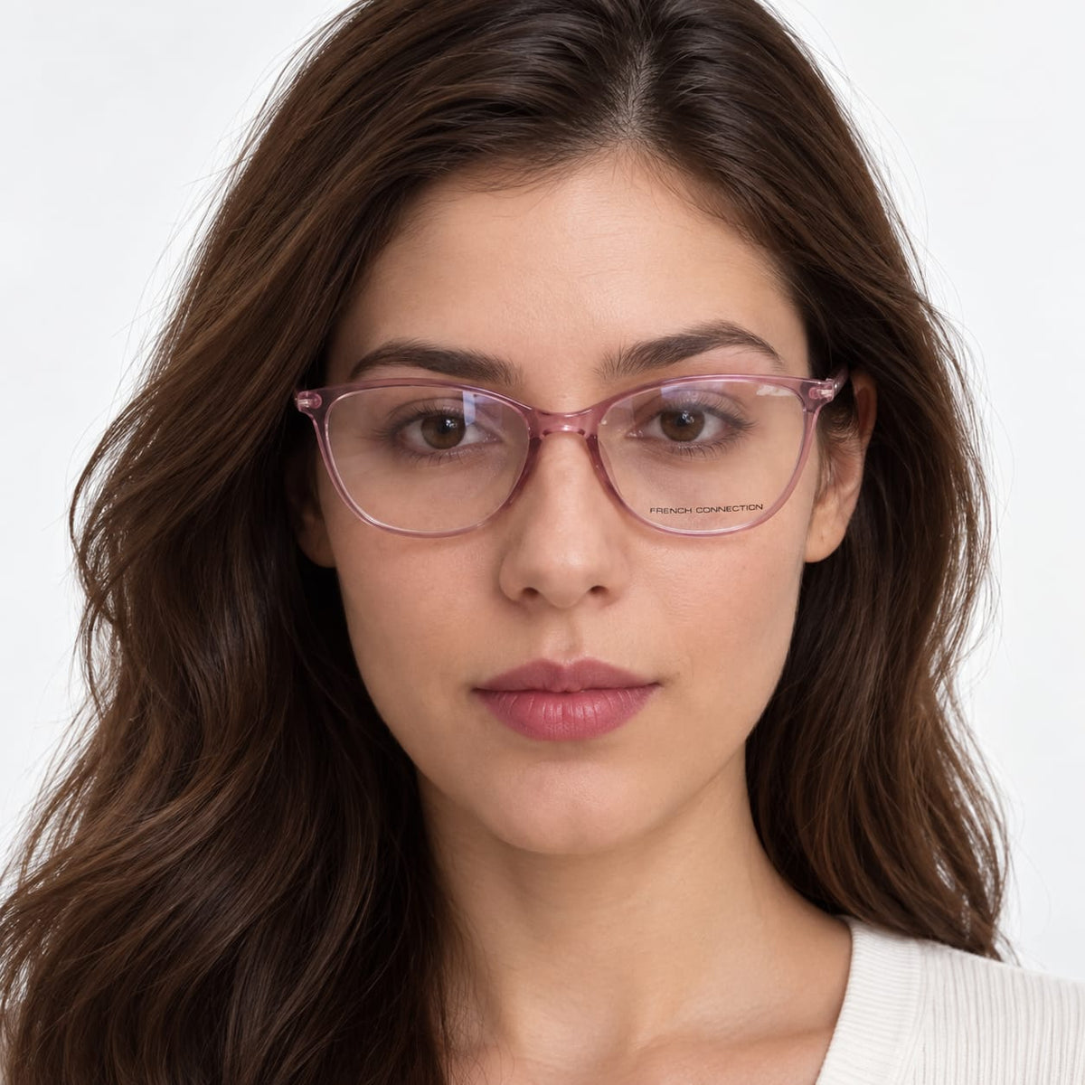 French Connection Full Rim Cat-Eye Specs For Women 664170 - Eyedentity Opticians