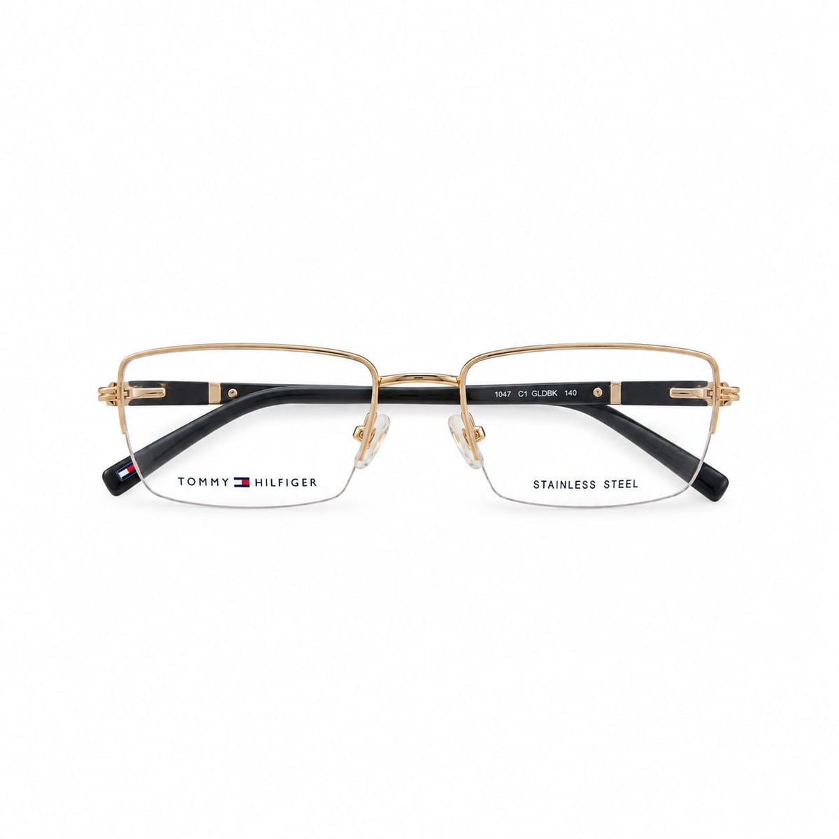Tommy Hilfiger Half Frame Rectangle Shape For Men &Women 126757 - Eyedentity Opticians