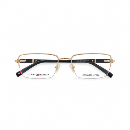 Tommy Hilfiger Half Frame Rectangle Shape For Men &Women 126757 - Eyedentity Opticians