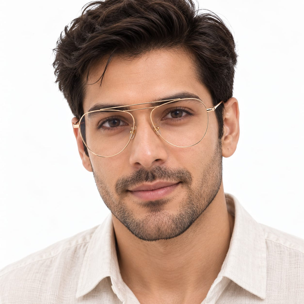 French Connection Full Rim Aviator For Men 210335 - Eyedentity Opticians
