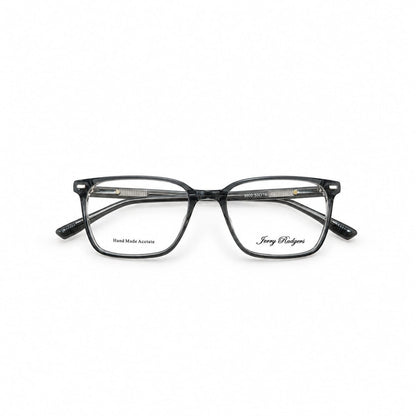 FULL FRAME JERRY RODGERS CLIP-ON SQUARE SHAPE EYEWEAR FOR MEN 242877