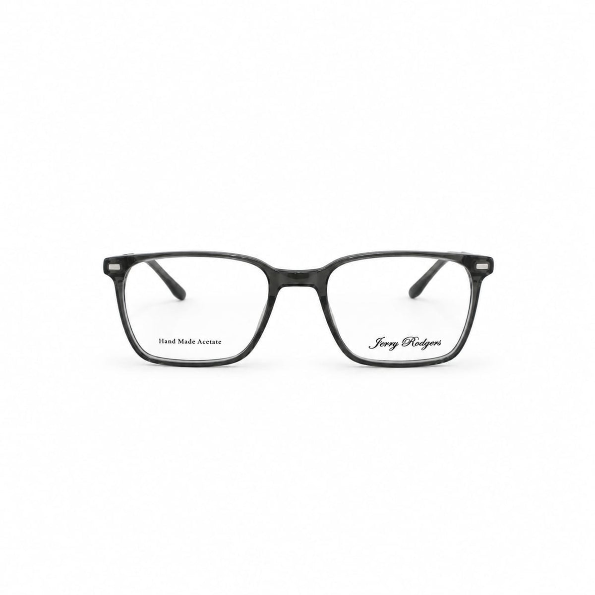 FULL FRAME JERRY RODGERS CLIP-ON SQUARE SHAPE EYEWEAR FOR MEN 242877