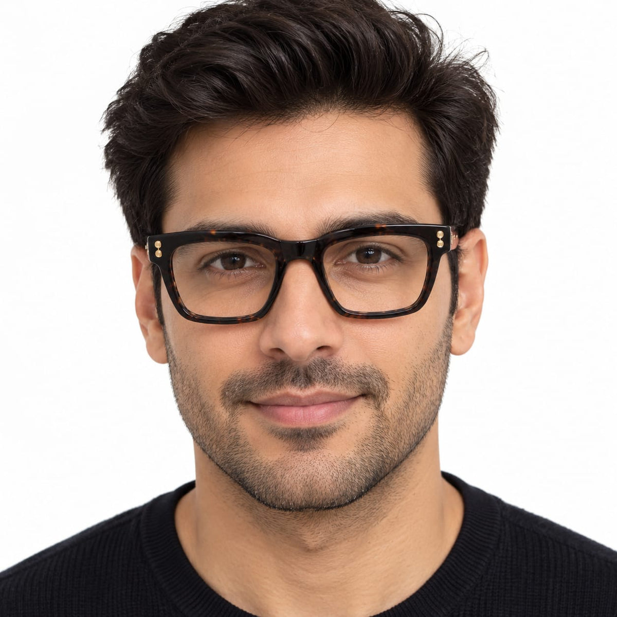 FULL FRAME WAYFARER SHAPE DANIEL MORRIS EYEWEAR FOR MEN 524476