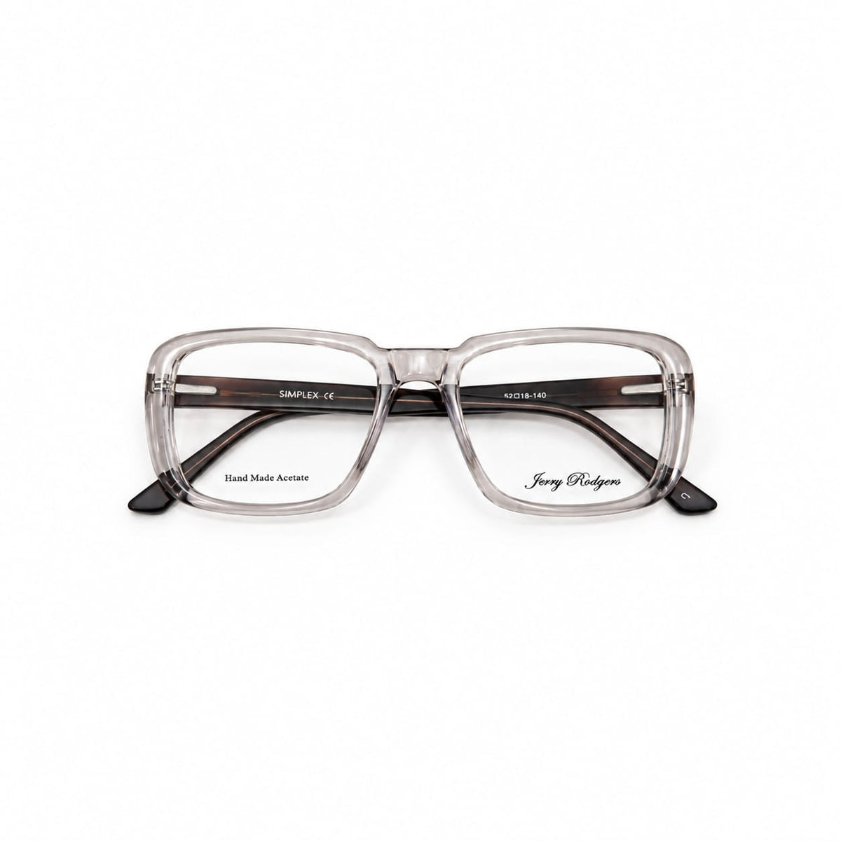 Jerry Rodgers Full Frame Bold Rectangle Specs For Men & Women 218497 - Eyedentity Opticians