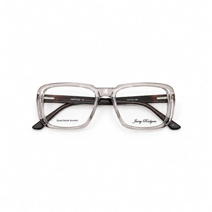 Jerry Rodgers Full Frame Bold Rectangle Specs For Men & Women 218497 - Eyedentity Opticians