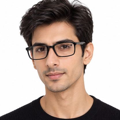 Full Rim Rectangle Shape for Men 765471 - Eyedentity Opticians