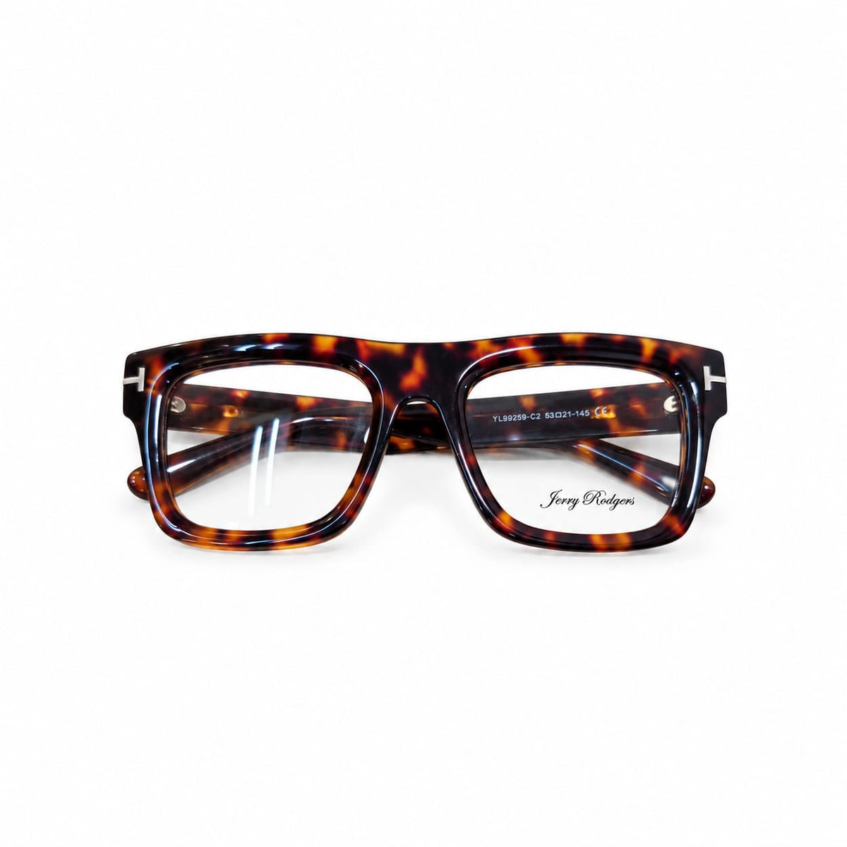 Jerry Rodgers Full Frame Oversized Bold Square Eyewear For Men 104860