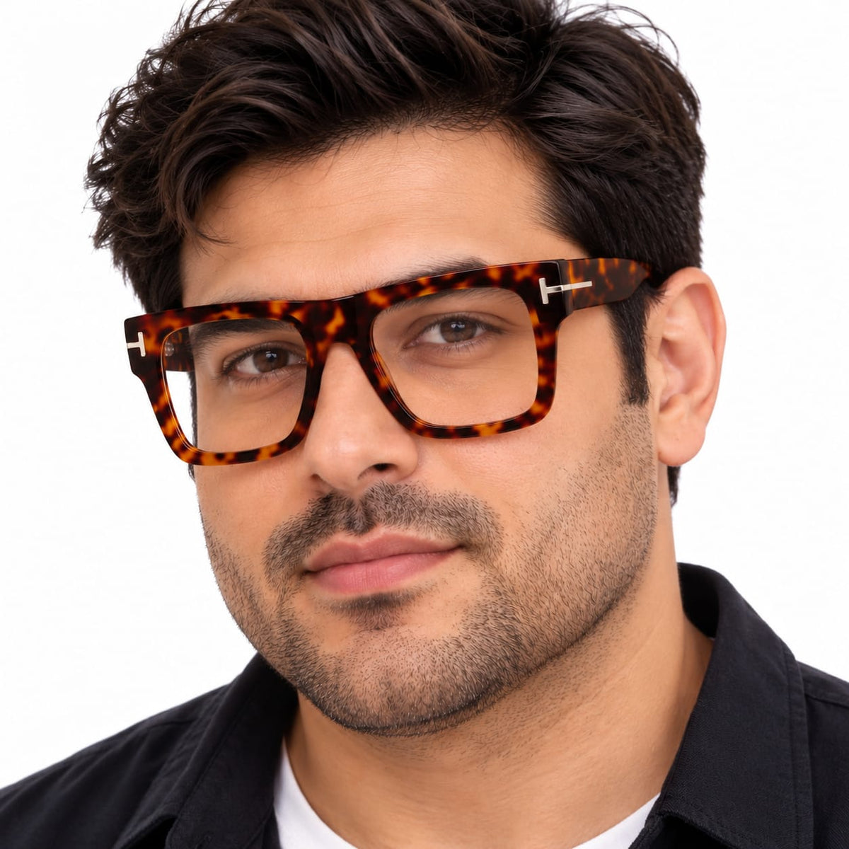 Jerry Rodgers Full Frame Oversized Bold Square Eyewear For Men 104860