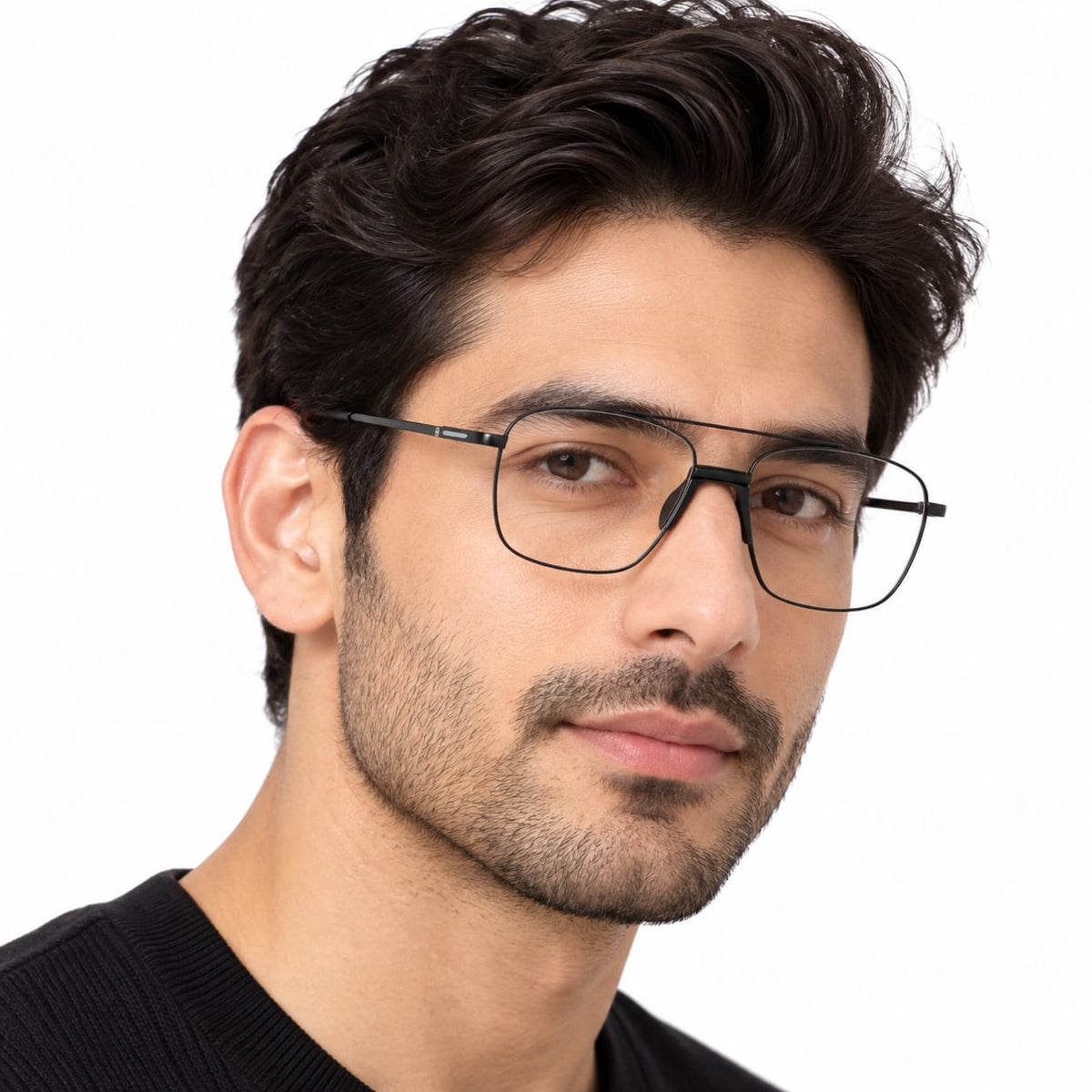 Full Rim Aviator Shape Eyewear For Men 250267
