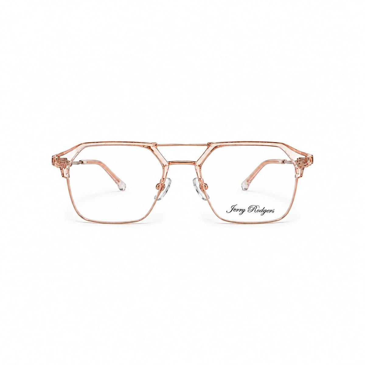 Jerry Rodgers Full Rim Geometric Rectangle Specs For Men 176879 - Eyedentity Opticians