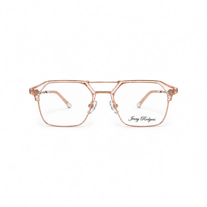 Jerry Rodgers Full Rim Geometric Rectangle Specs For Men 176879 - Eyedentity Opticians