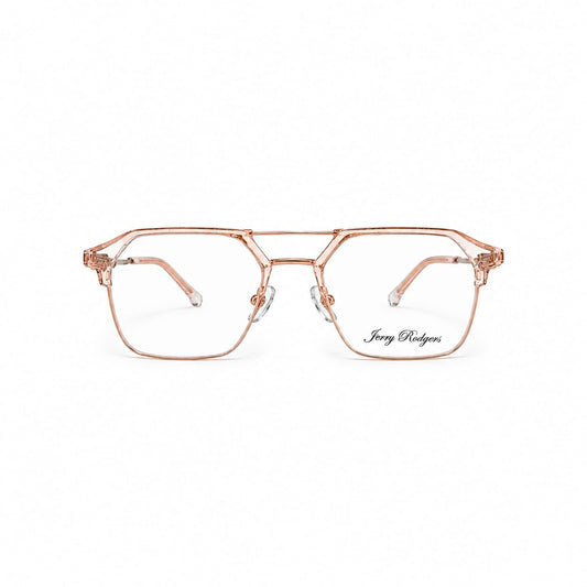 Jerry Rodgers Full Rim Geometric Rectangle Specs For Men 176879