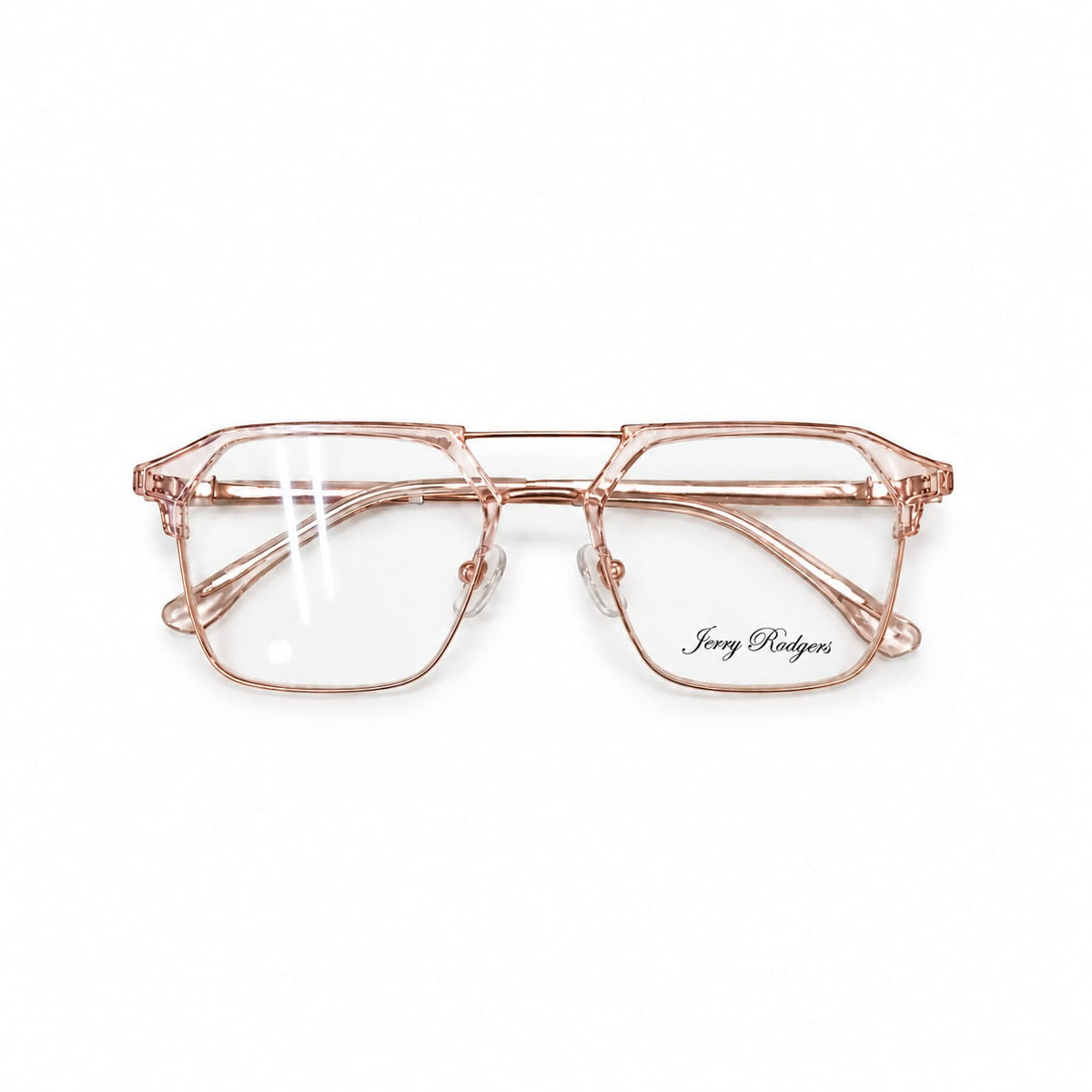 Jerry Rodgers Full Rim Geometric Rectangle Specs For Men 176879 - Eyedentity Opticians