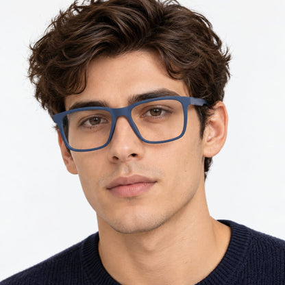 Full Frame Big Boss Eyewear Oversized Square Shape For Men 816004
