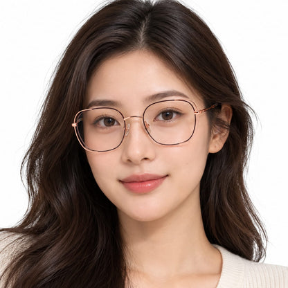 Full Frame Geometri opium Shape Eyewear For Women 320329