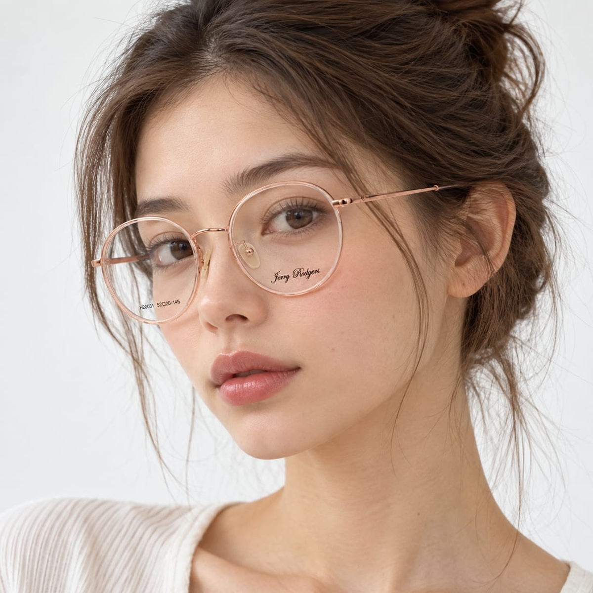 Jerry Rodgers Full Frame Round Panto Shape Eyewear For Women 226642