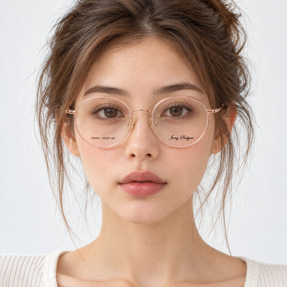 Jerry Rodgers Full Frame Round Panto Shape Eyewear For Women 226642