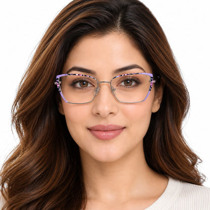 Jerry Rodgers Full Frame Geometric Square Shape For Women 211700 - Eyedentity Opticians