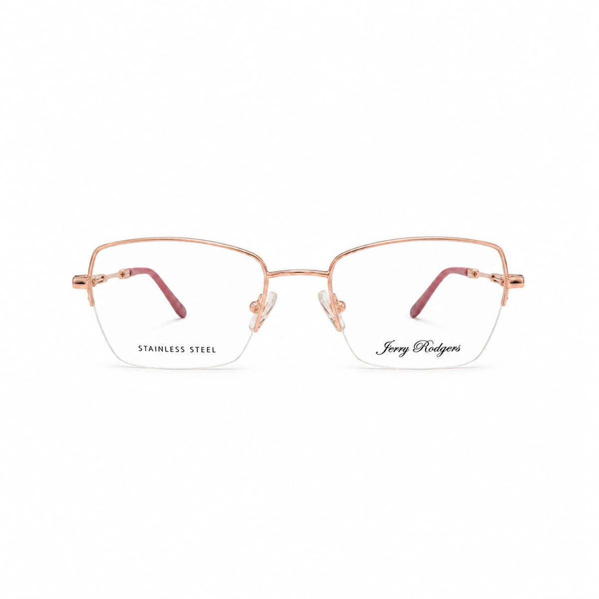 Jerry Rodgers Half Frame Geometric Rectangle Shape For Women 366144 - Eyedentity Opticians