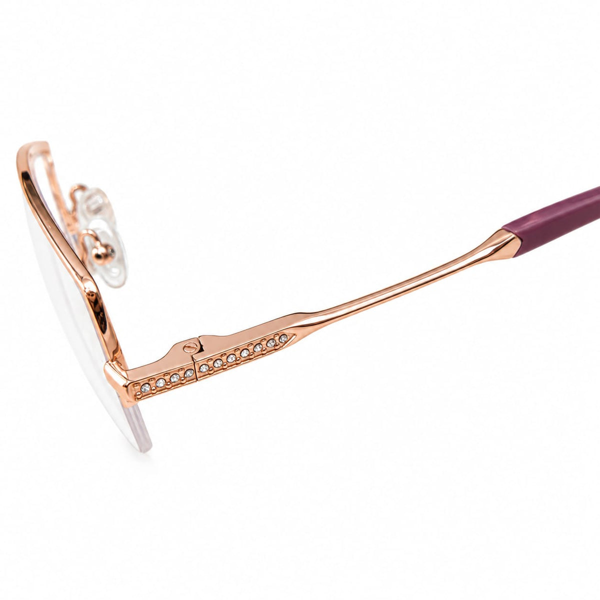 Jerry Rodgers Half Frame Geometric Rectangle Shape For Women 366144 - Eyedentity Opticians