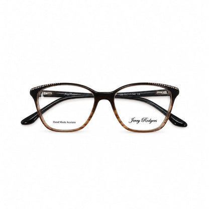 Jerry Rodgers Full Frame Soft Cat-Eye Specs For Women 374604 - Eyedentity Opticians