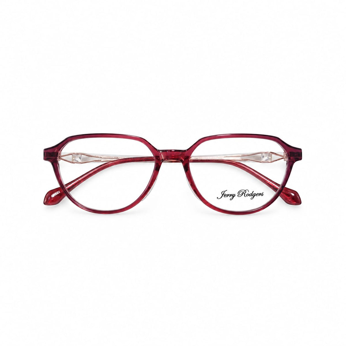 Jerry Rodgers Full Frame Soft Geometric Specs For Women G6023C3 - Eyedentity Opticians