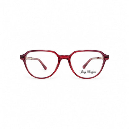 Jerry Rodgers Full Frame Soft Geometric Specs For Women G6023C3 - Eyedentity Opticians