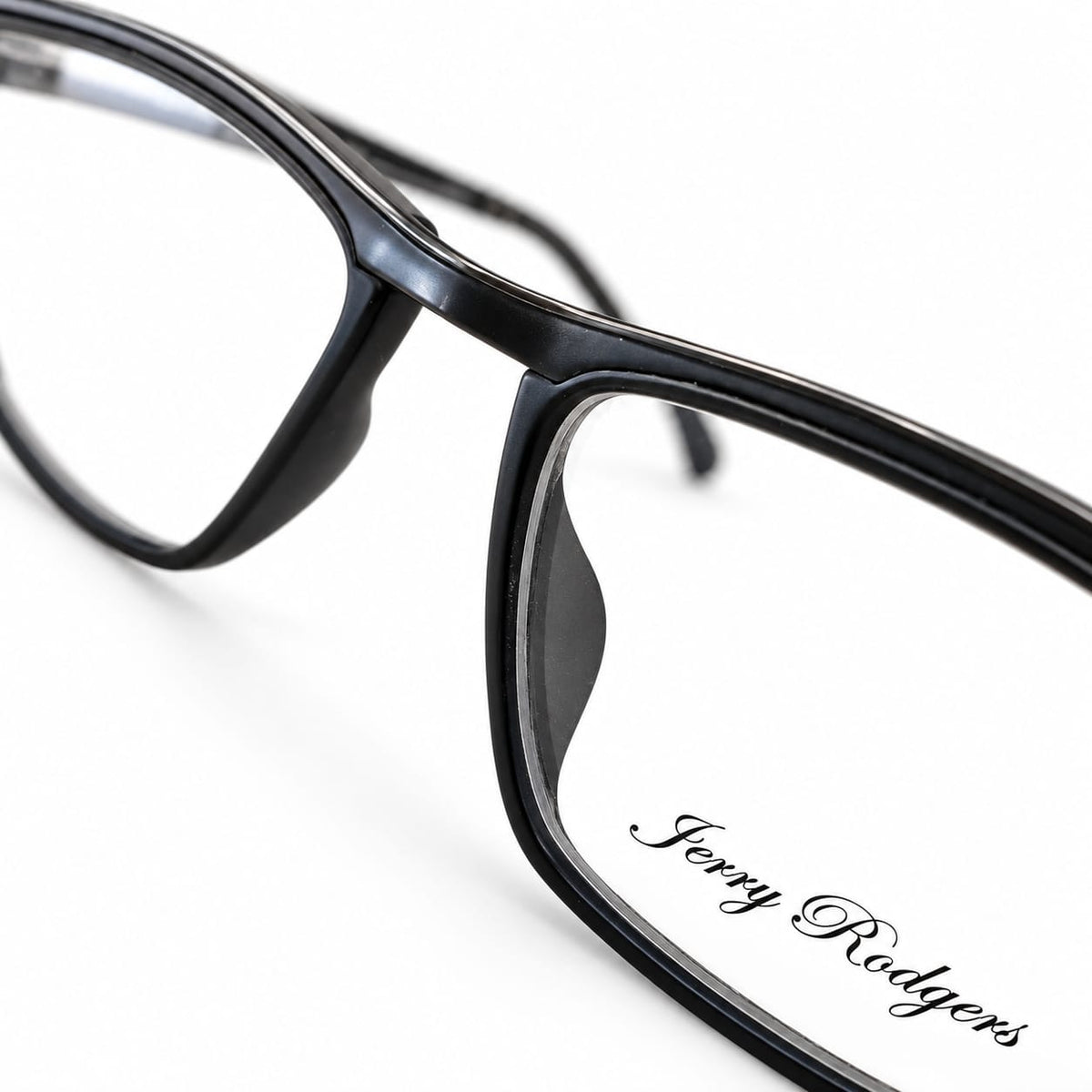 Jerry Rodgers Full Rim Slim Rectangle Specs For Men 324515 - Eyedentity Opticians
