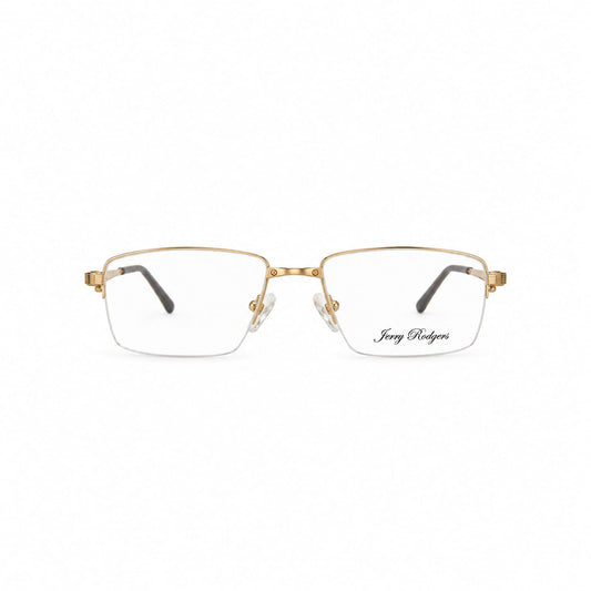 Jerry Rodgers Half Rim Rectangle Shape For Men 298687