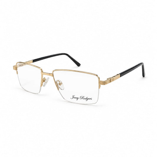 Jerry Rodgers Half Rim Rectangle Shape For Men 298687